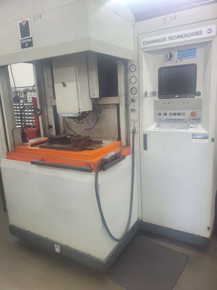 Charmilles Roboform 31 Wire EDM, 1999 - Under Power