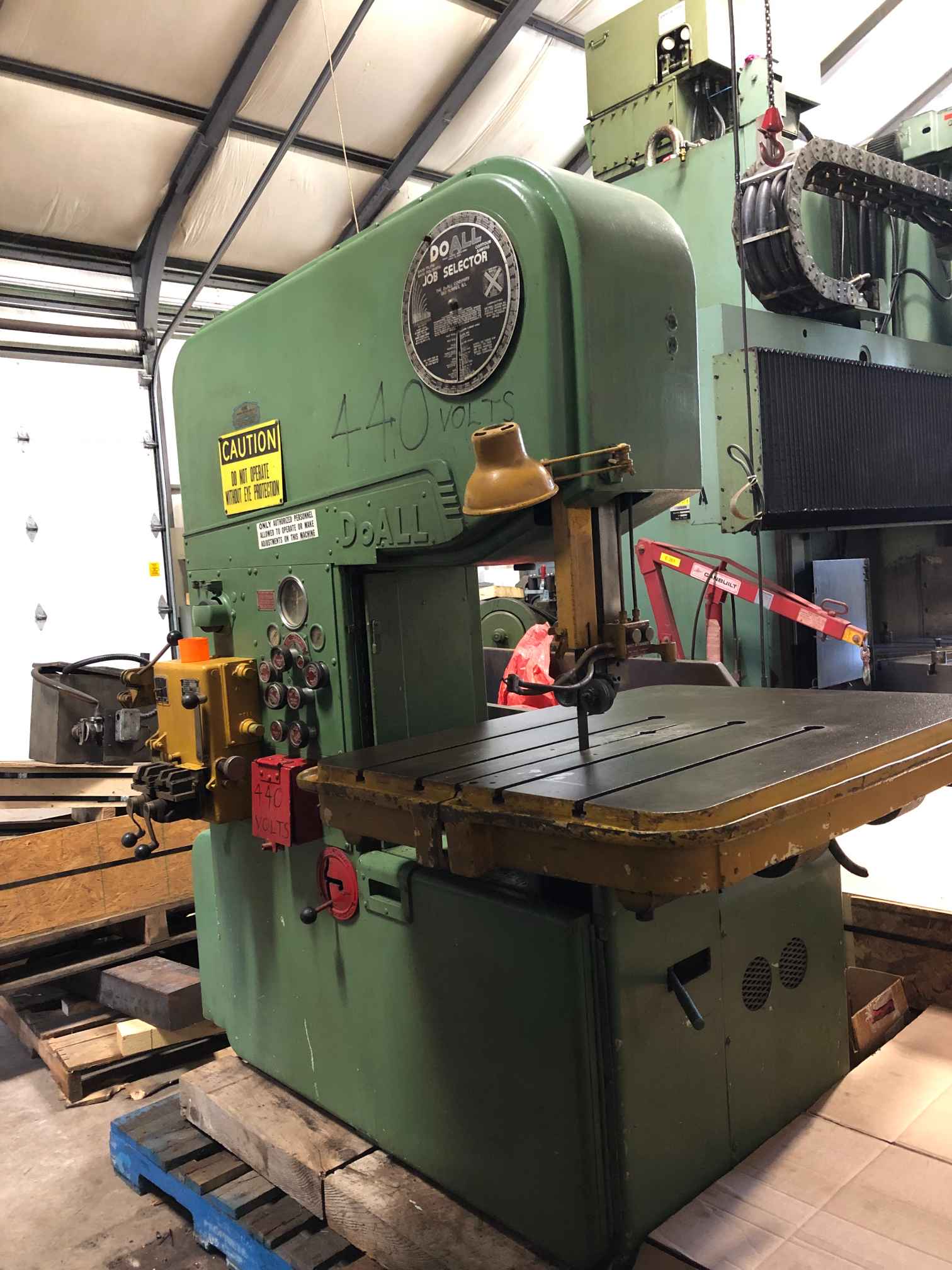 Doall MP-20 Vertical Band Saw, 1960