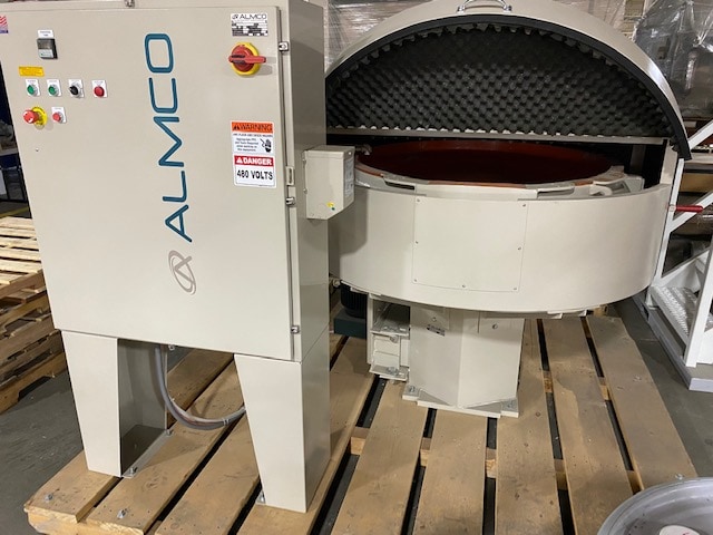 Almco Refurbished OR-10 Long Radius Round Bowl Vibratory Deburring Machine - 2009
