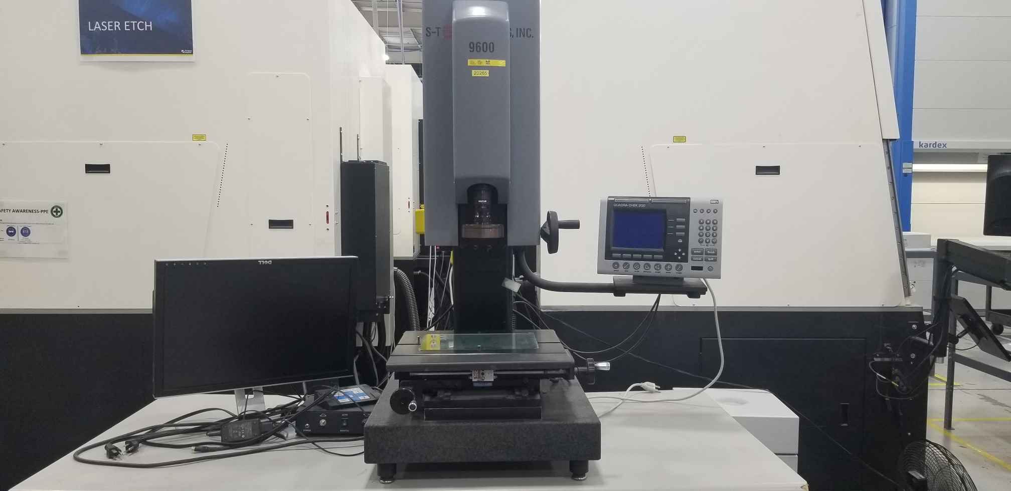 Scherr-Tumico 9600 Video Inspection System, 2004 - Under Power