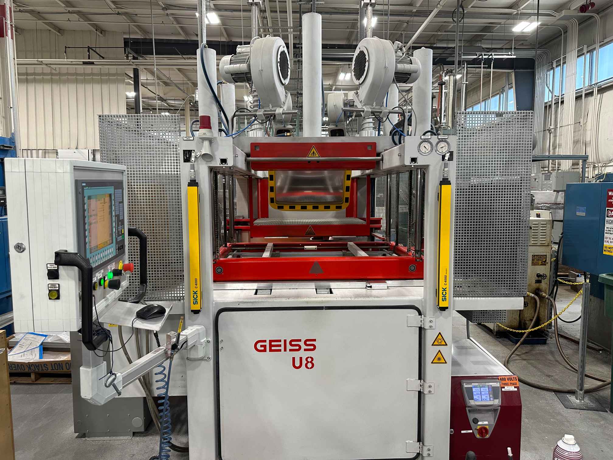 Geiss DU 1000 x 610 x 300 U8 Semi Automatic Vacuum Forming Machine, 2019 - 39.3" x 24" x 11.8"