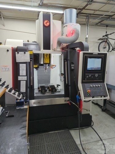 Ganesh Genmill 2416 CNC VMC 2020-TSC, Probing, 4th&5th Axis Pre-Wired, Low Hours