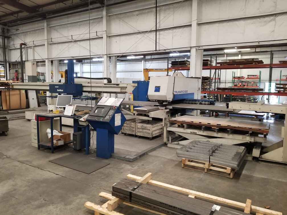 25 Ton Trumpf Trumatic 500 CNC Punch Press, 1999 - Sheet Loader Included