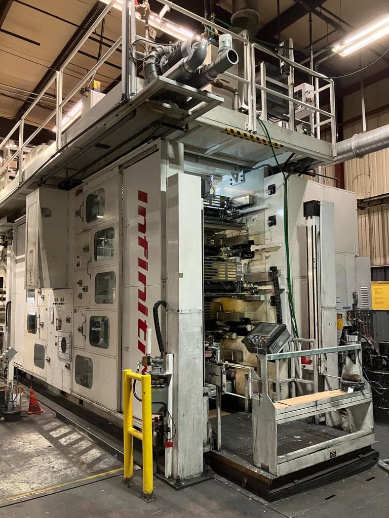 PCMC Infiniti NT 10 Color CI Flexo Printing Press, 2008