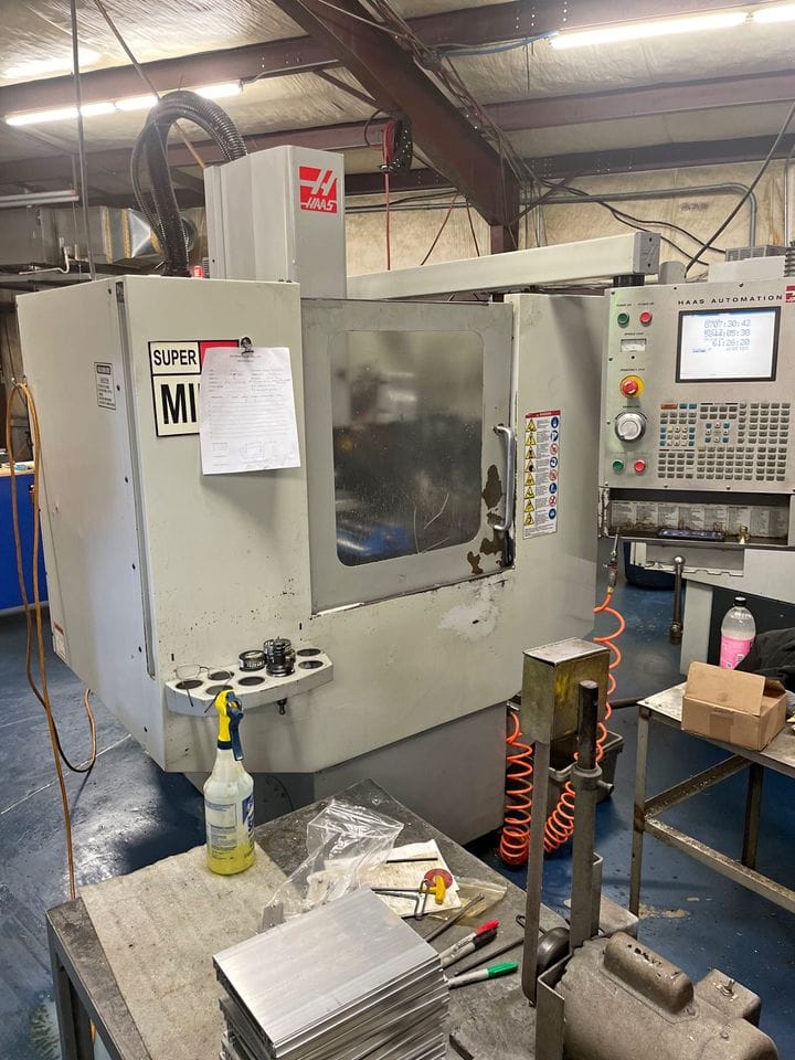 Haas Super Mini Mill VMC, 2005
