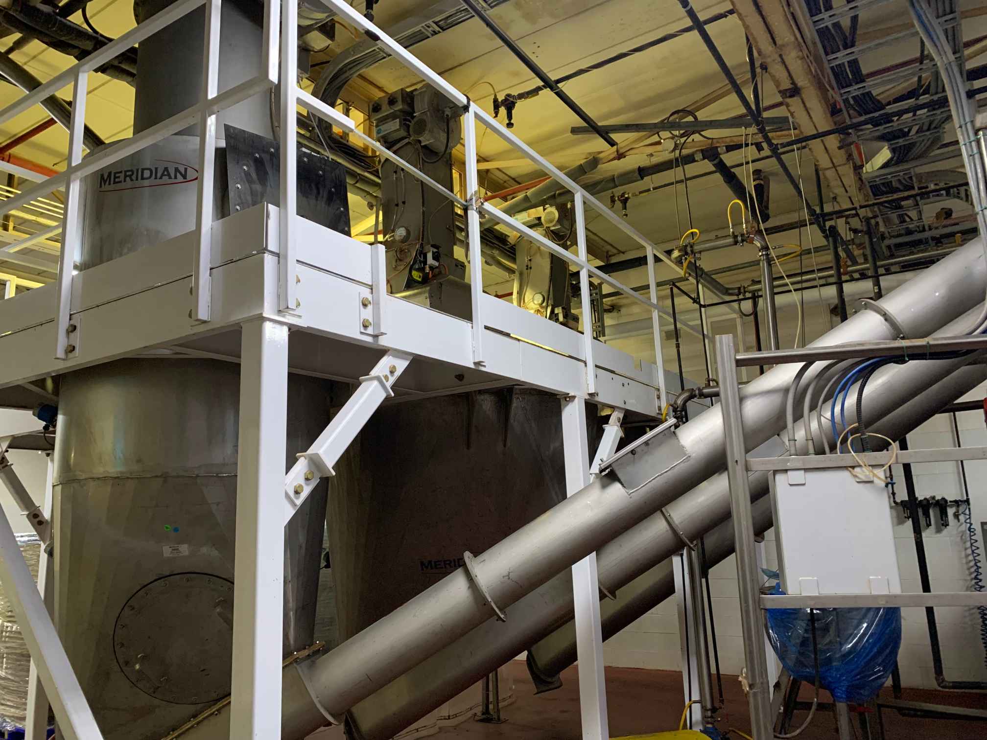 Buhler Bead Mill NOVA 4000 Complete System, 2016 - Includes Ball Mill, Tanks, Dosing System, Platforms - Image 11