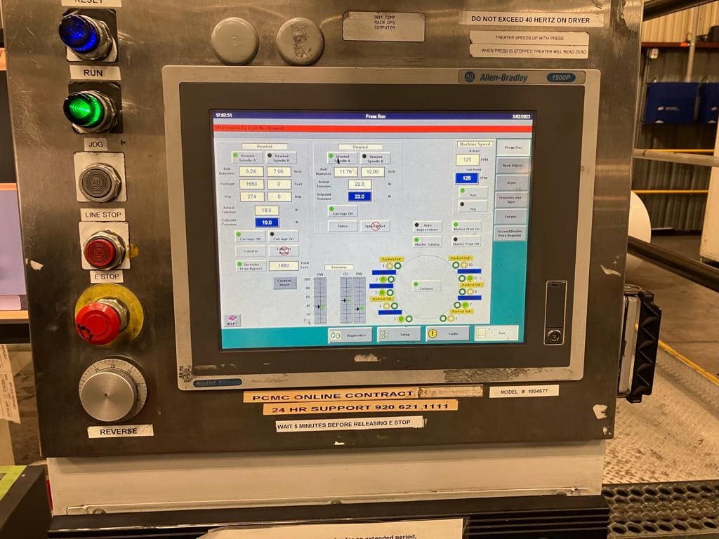 PCMC Infiniti NT 10 Color CI Flexo Printing Press, 2008 - Image 19