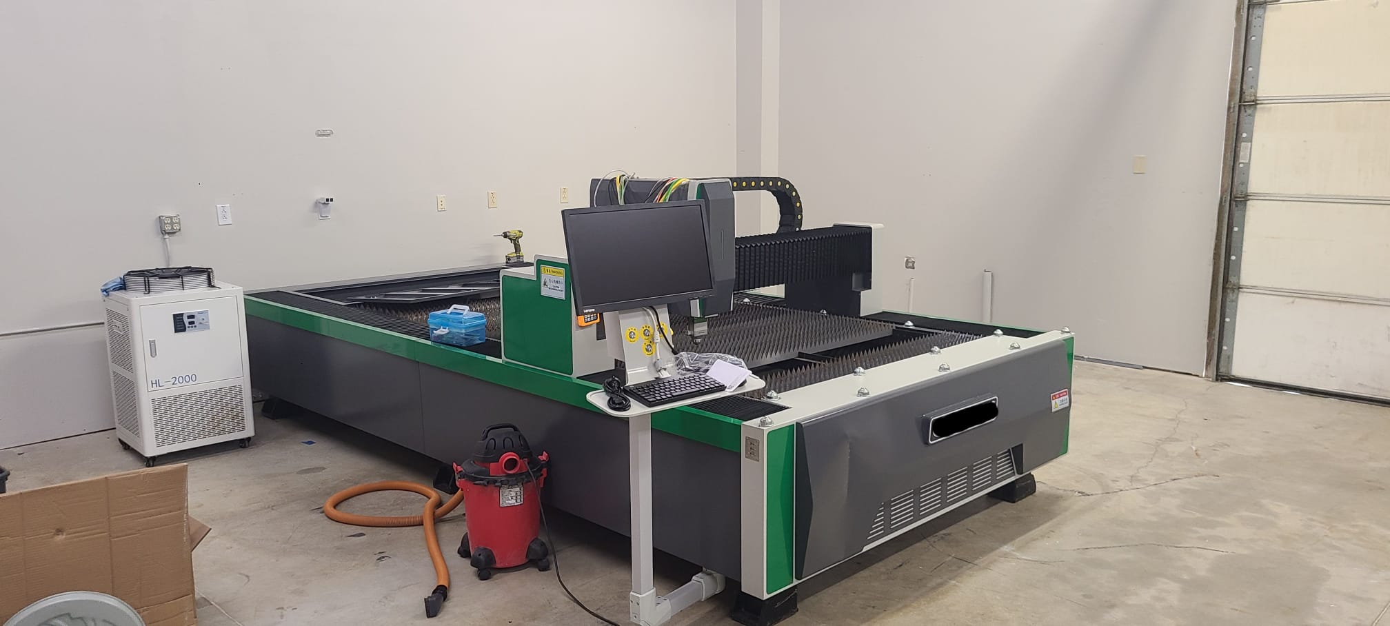 2000 Watt Foster FST-3015 Fiber laser 5'x10', 2021 - Never Used - Image 2