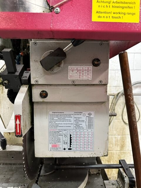 Behringer VMS400H Cold Saw, 2009 - Available immediately - Image 2