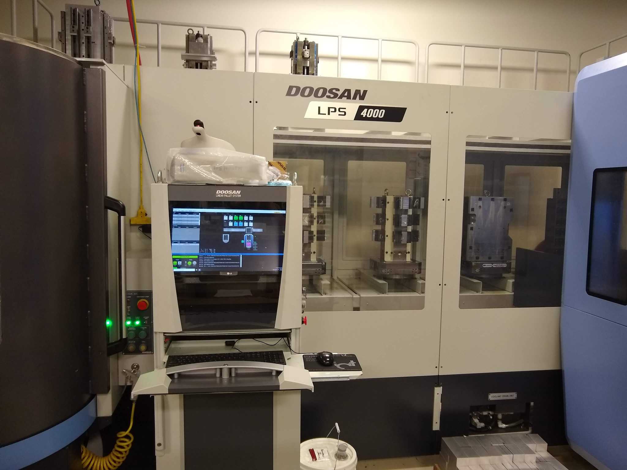 Doosan NHP 4000 CNC HMC, 2019 - 4-Axis 12 Pallet LPS, 275 Tool Matrix - Image 2