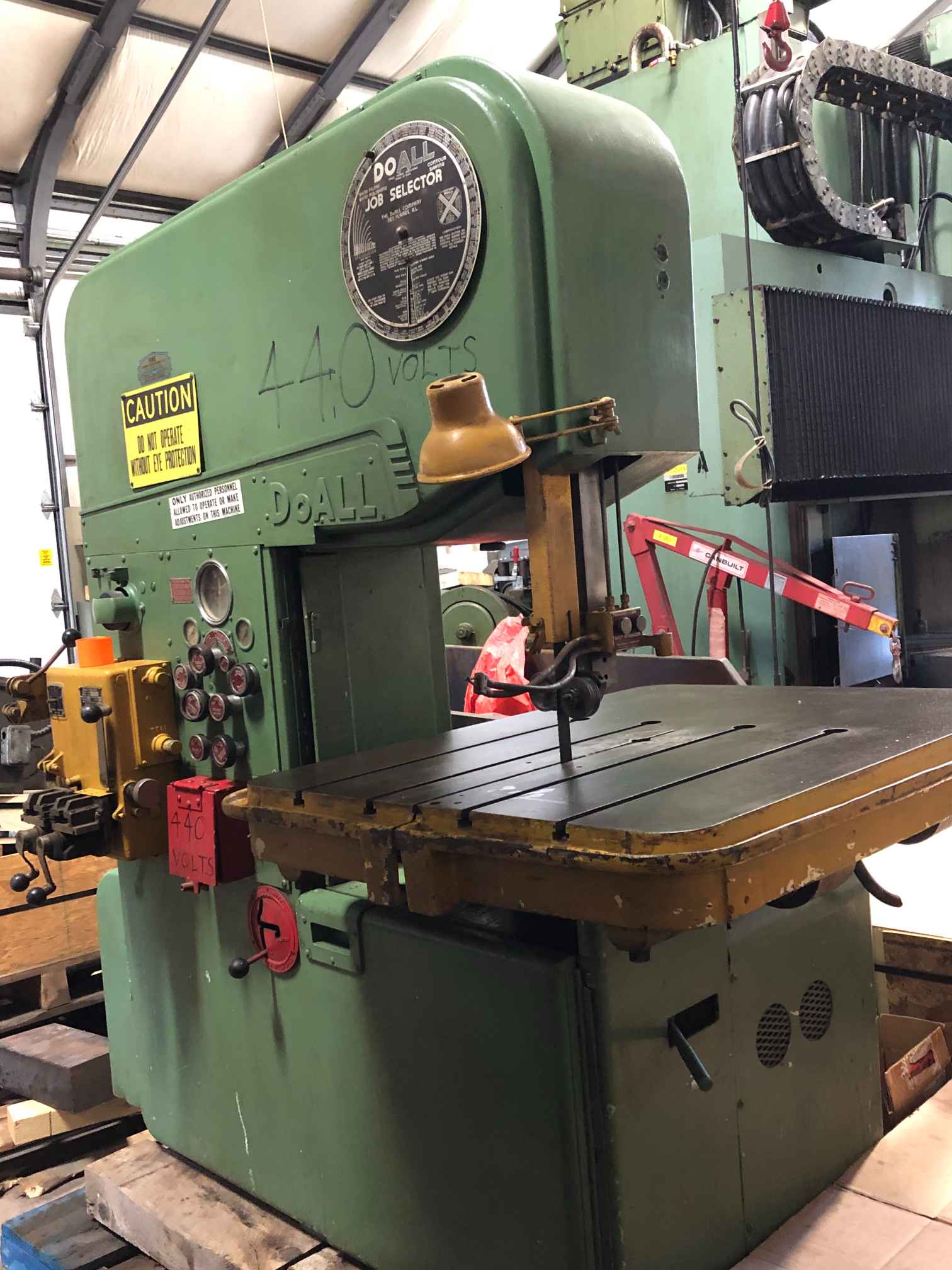 Doall MP-20 Vertical Band Saw, 1960 - Image 2