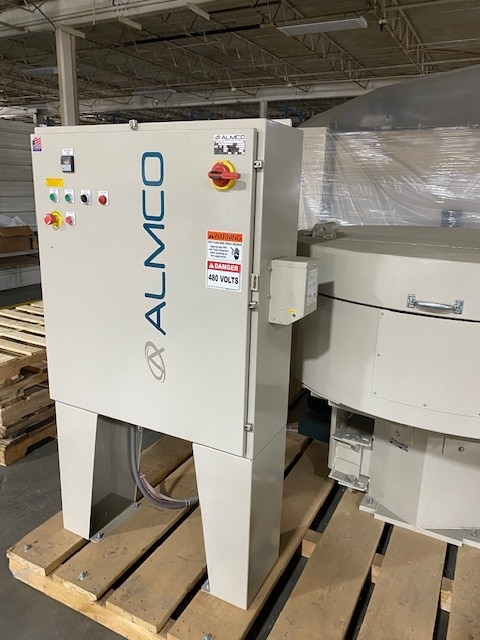 Almco Refurbished OR-10 Long Radius Round Bowl Vibratory Deburring Machine - 2009 - Image 2