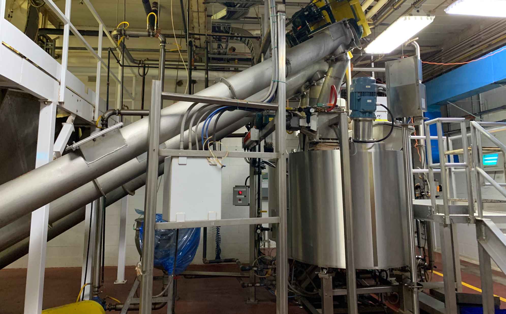 Buhler Bead Mill NOVA 4000 Complete System, 2016 - Includes Ball Mill, Tanks, Dosing System, Platforms - Image 2