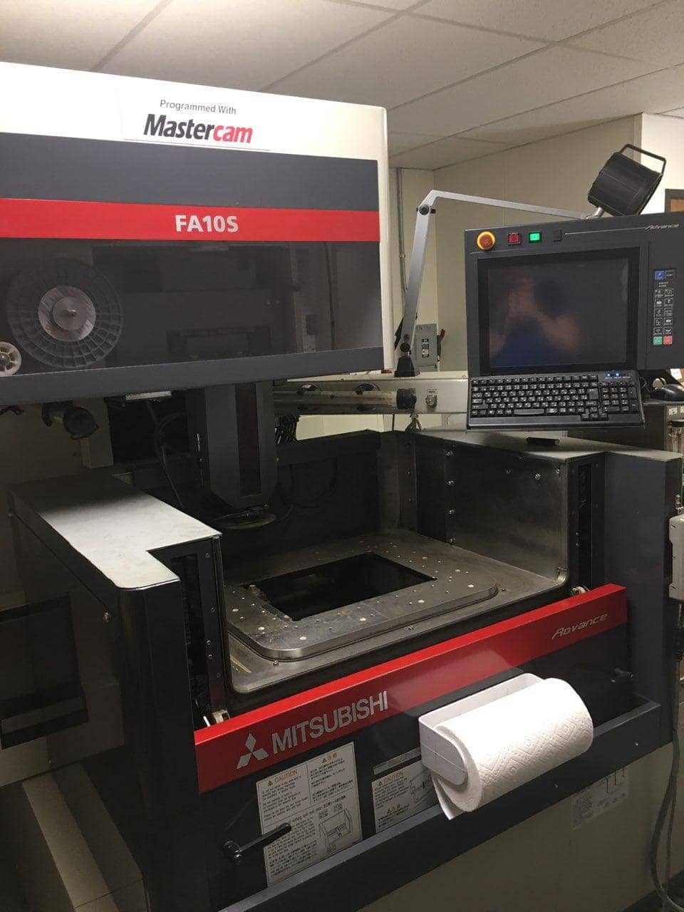2007 mitsubishi cnc wire edm machine