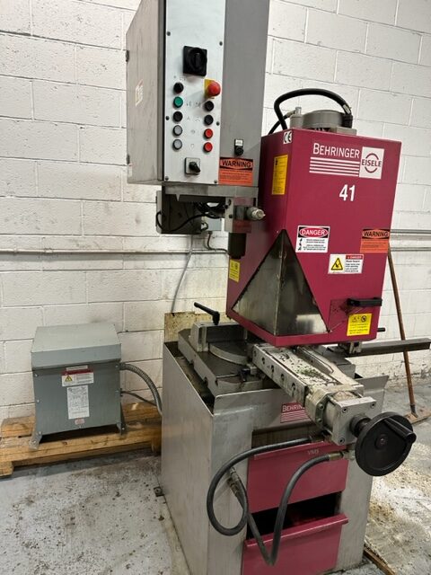 Behringer VMS400H Cold Saw, 2009 - Available immediately - Image 3