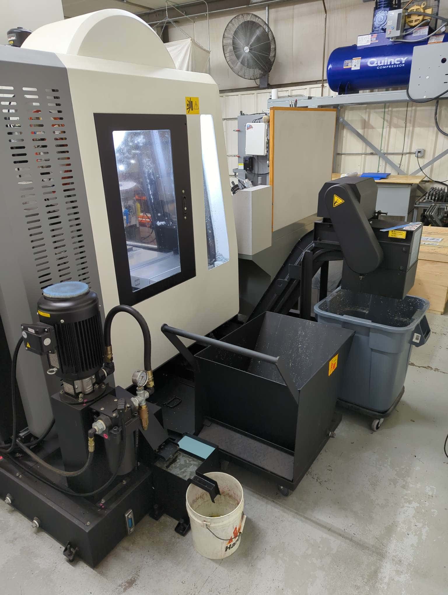 Ganesh Genmill 2416 CNC VMC 2020-TSC, Probing, 4th&5th Axis Pre-Wired, Low Hours - Image 3