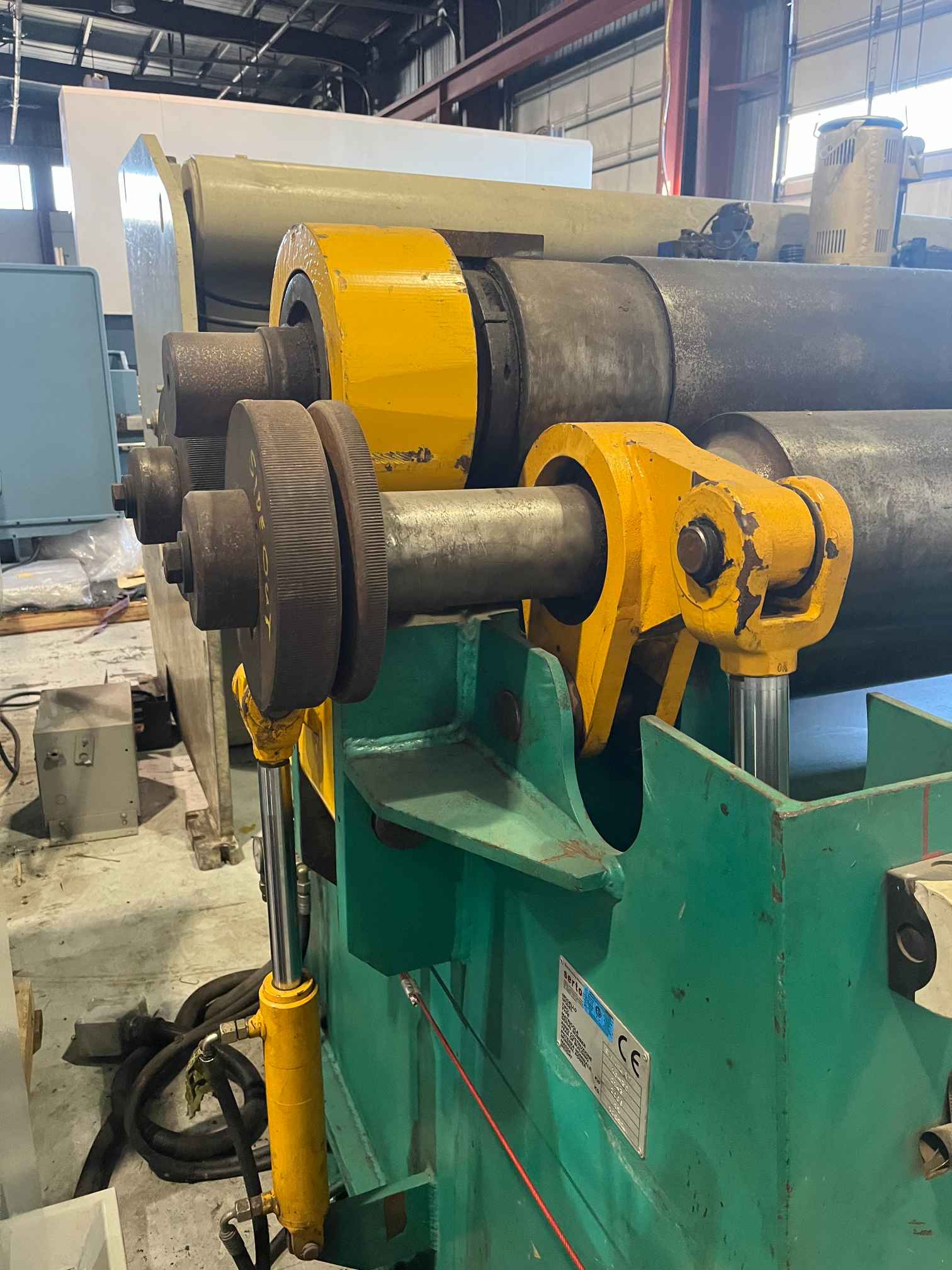 3/8" x 10' Sertom RIMI 4RP 10-30 4 Roll Plate Roll