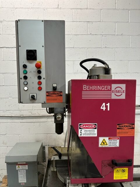 Behringer VMS400H Cold Saw, 2009 - Available immediately - Image 4