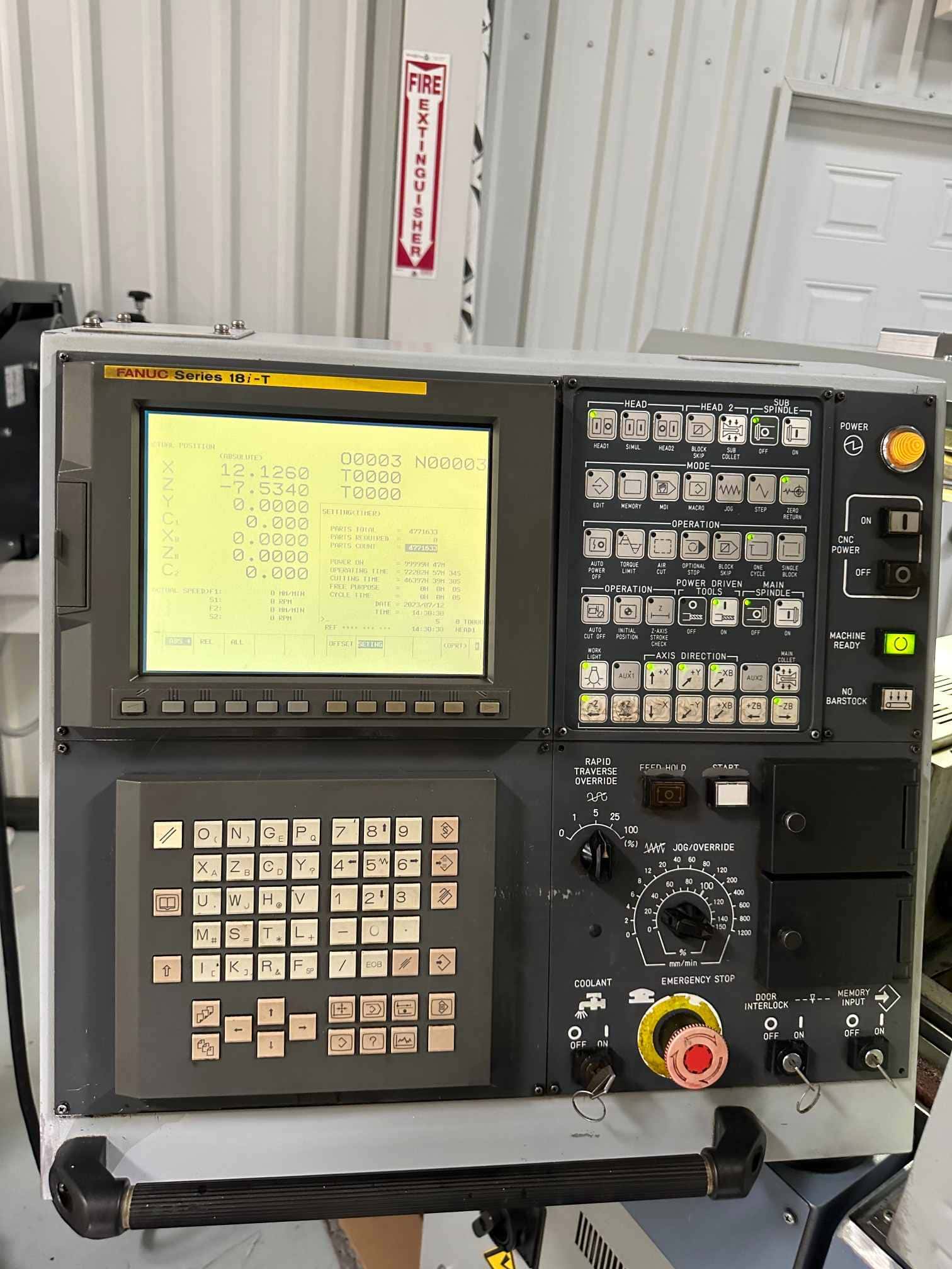 Star SR-20R Swiss CNC Lathe, 2000 - Bar Feeder - Image 4