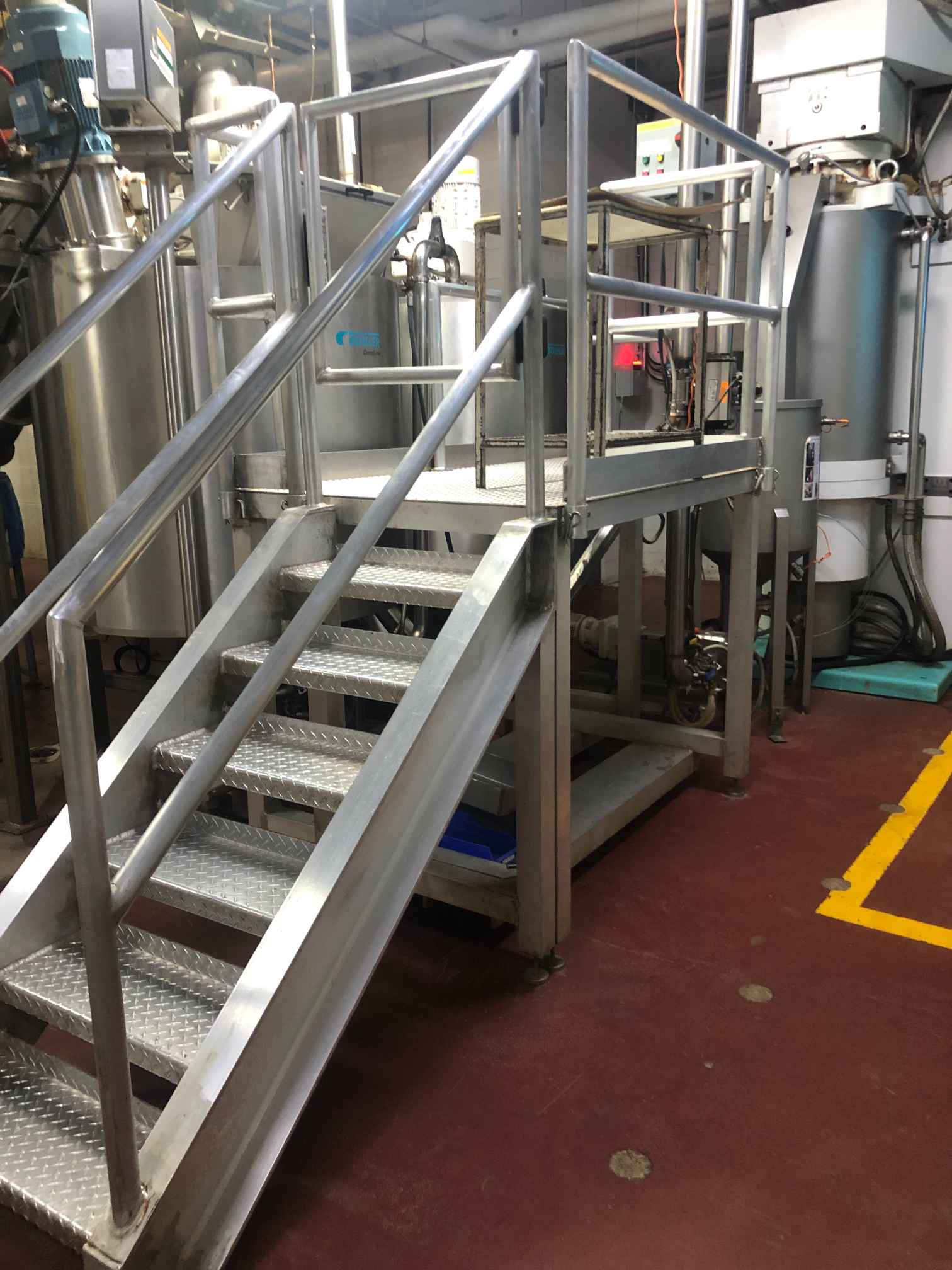 Buhler Bead Mill NOVA 4000 Complete System, 2016 - Includes Ball Mill, Tanks, Dosing System, Platforms - Image 4