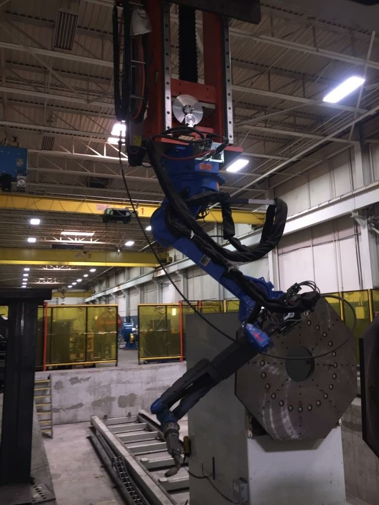 Motoman MA1900T 6 Axis Robot, 2013 - Under 400 Hours - Image 4