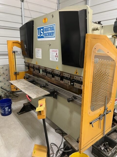 44 Ton X 6' US Industrial Machinery USHB44-6 Hydraulic Press Brake, 2014 - Tooling included