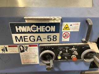 Hwacheon, Mega 58, CNC Flatbed Lathe, Fanuc 21i-T Control, 2002 - Image 5