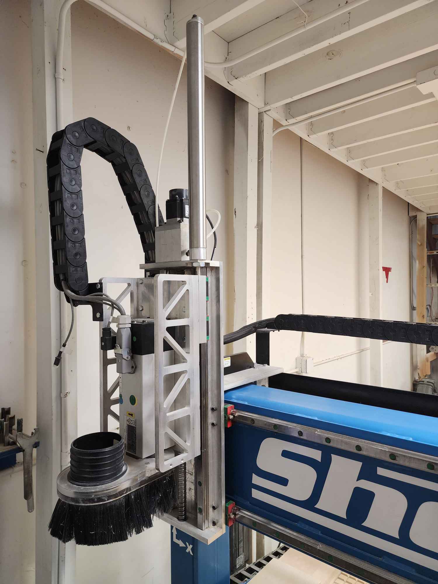 ShopSabre Pro 510 CNC Router, 2015- FPZ 20hp Vacuum Pump, Rotary Axis - Image 5