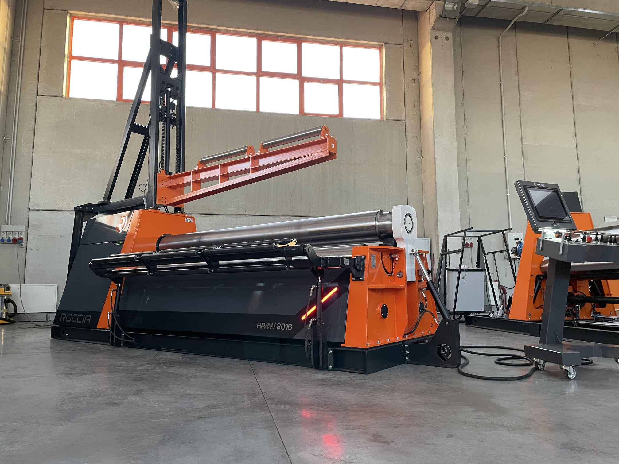 5/8" x 10' Roccia HR4W3016 CNC Plate Roll