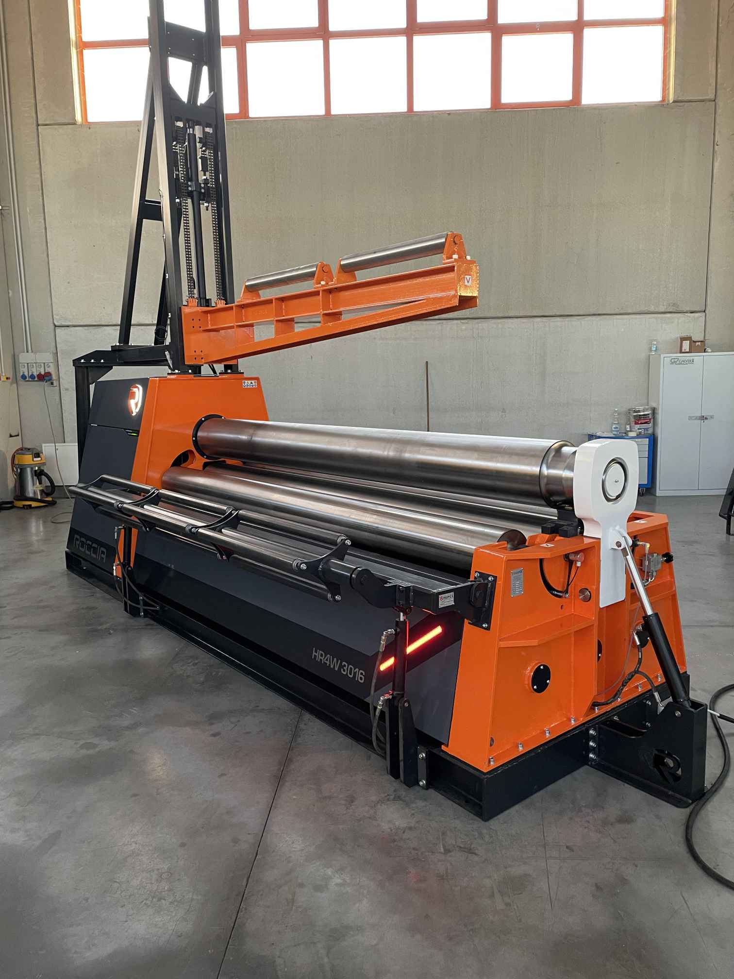 5/8" x 10' Roccia HR4W3016 CNC Plate Roll