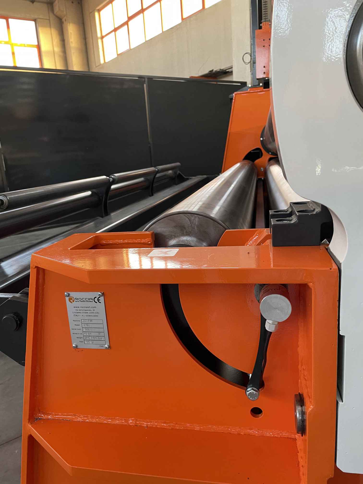 5/8" x 10' Roccia HR4W3016 CNC Plate Roll