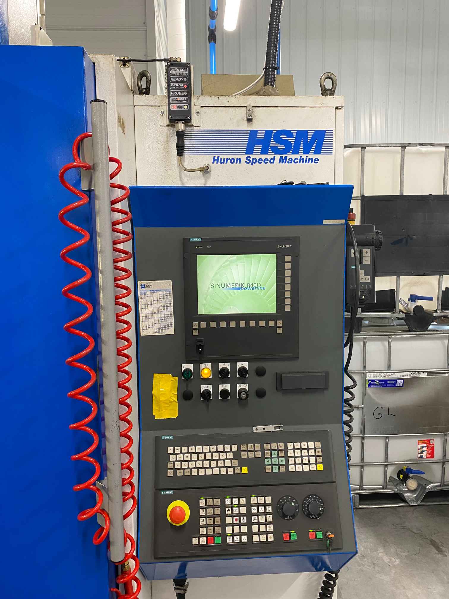Huron K2X8Five VMC, 2006 - 5-Axis, TSC, Probing, Conveyor, Transformer - Image 6