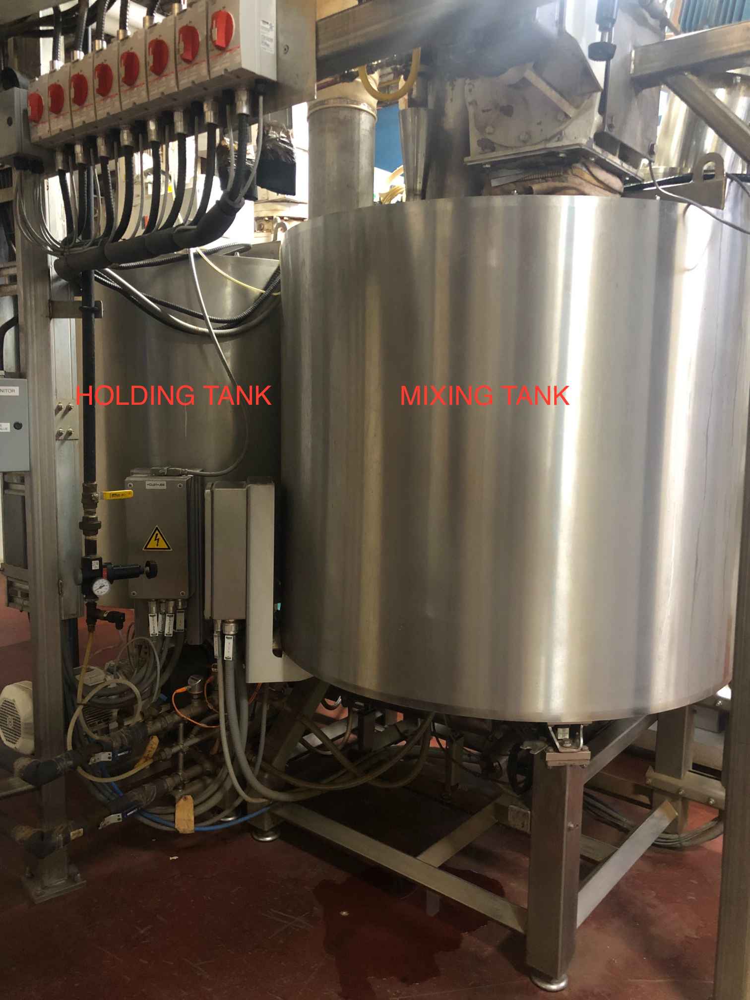 Buhler Bead Mill NOVA 4000 Complete System, 2016 - Includes Ball Mill, Tanks, Dosing System, Platforms - Image 6