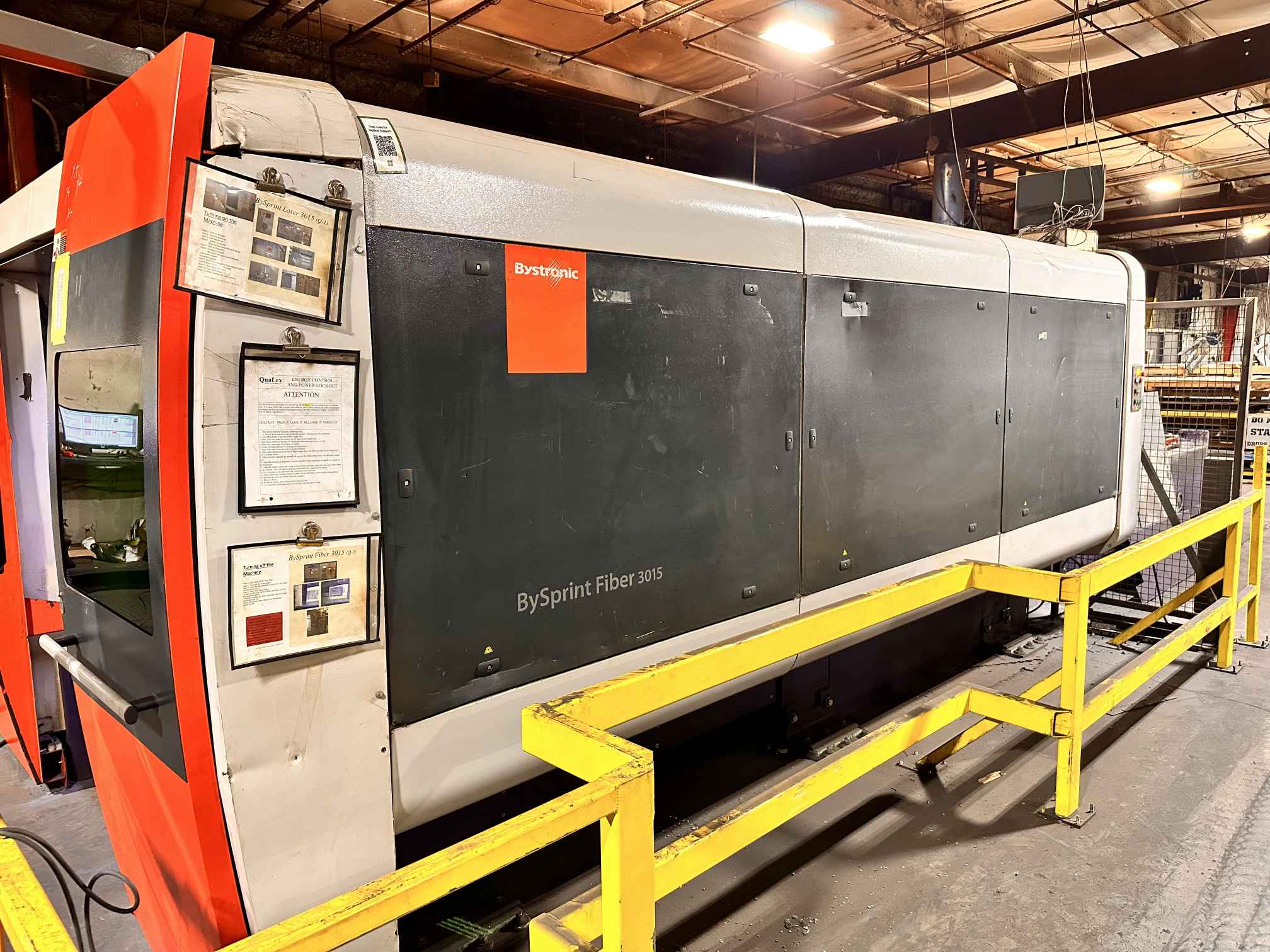 6000 Watt Bystronic BySprint 3015 Fiber Laser