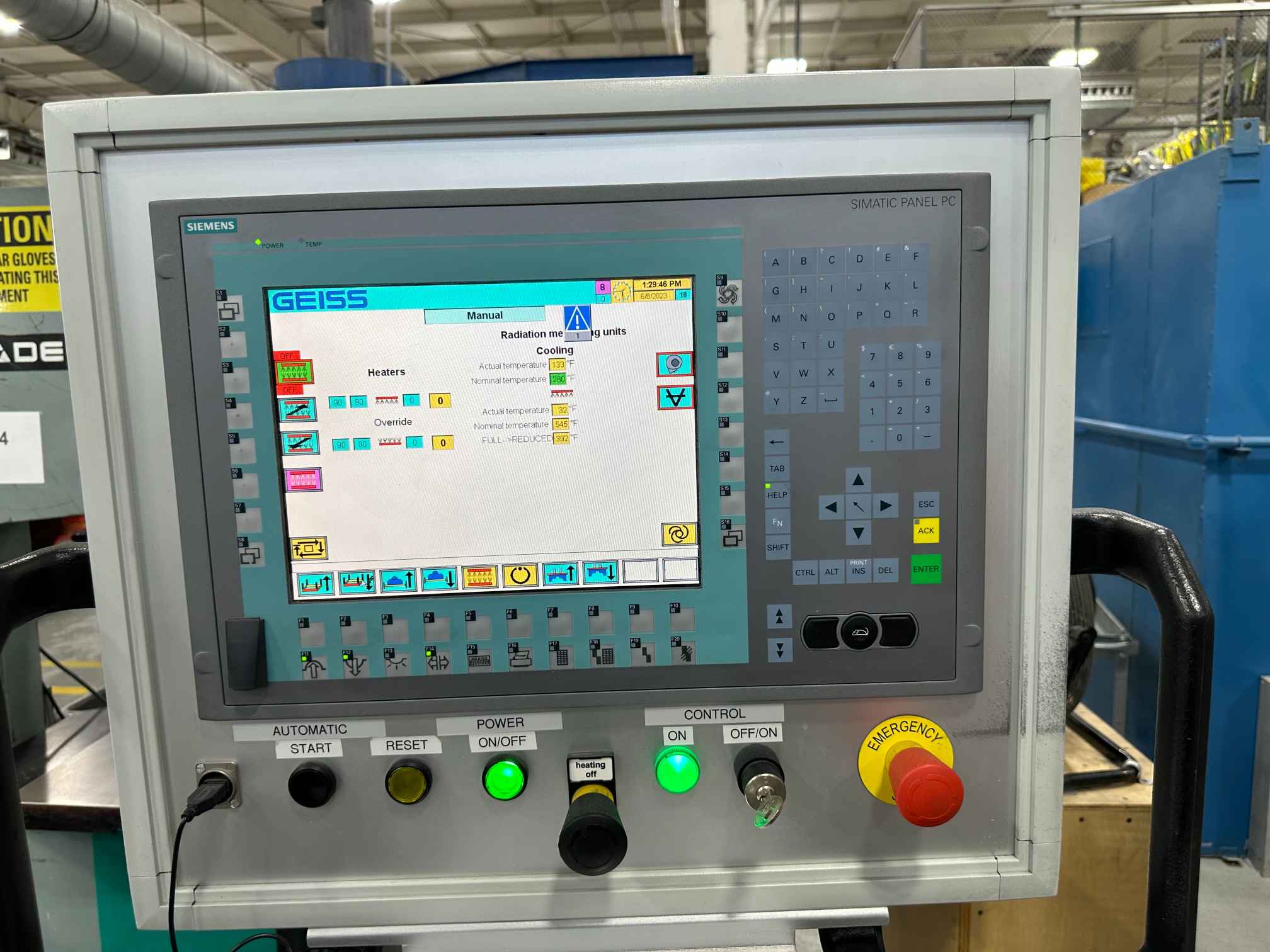 Geiss DU 1000 x 610 x 300 U8 Semi Automatic Vacuum Forming Machine, 2019 - 39.3" x 24" x 11.8" - Image 7