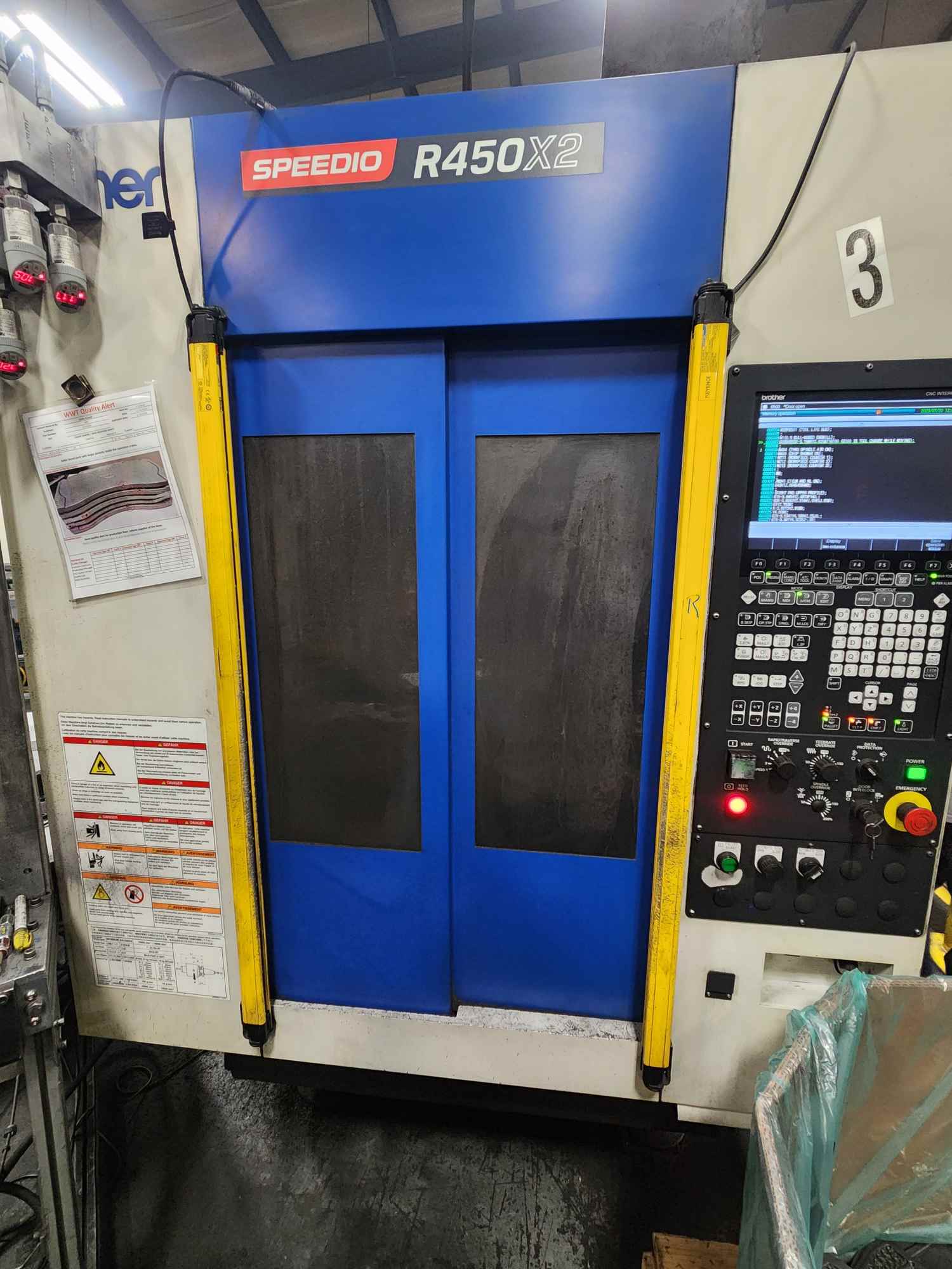 Brother Speedio R450X2 CNC VMC