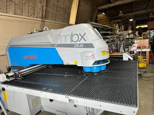 Euromac MBX Plus 6 Autoindex CNC Turret Punch