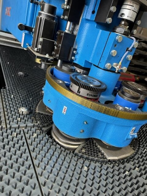Euromac MBX Plus 6 Autoindex CNC Turret Punch