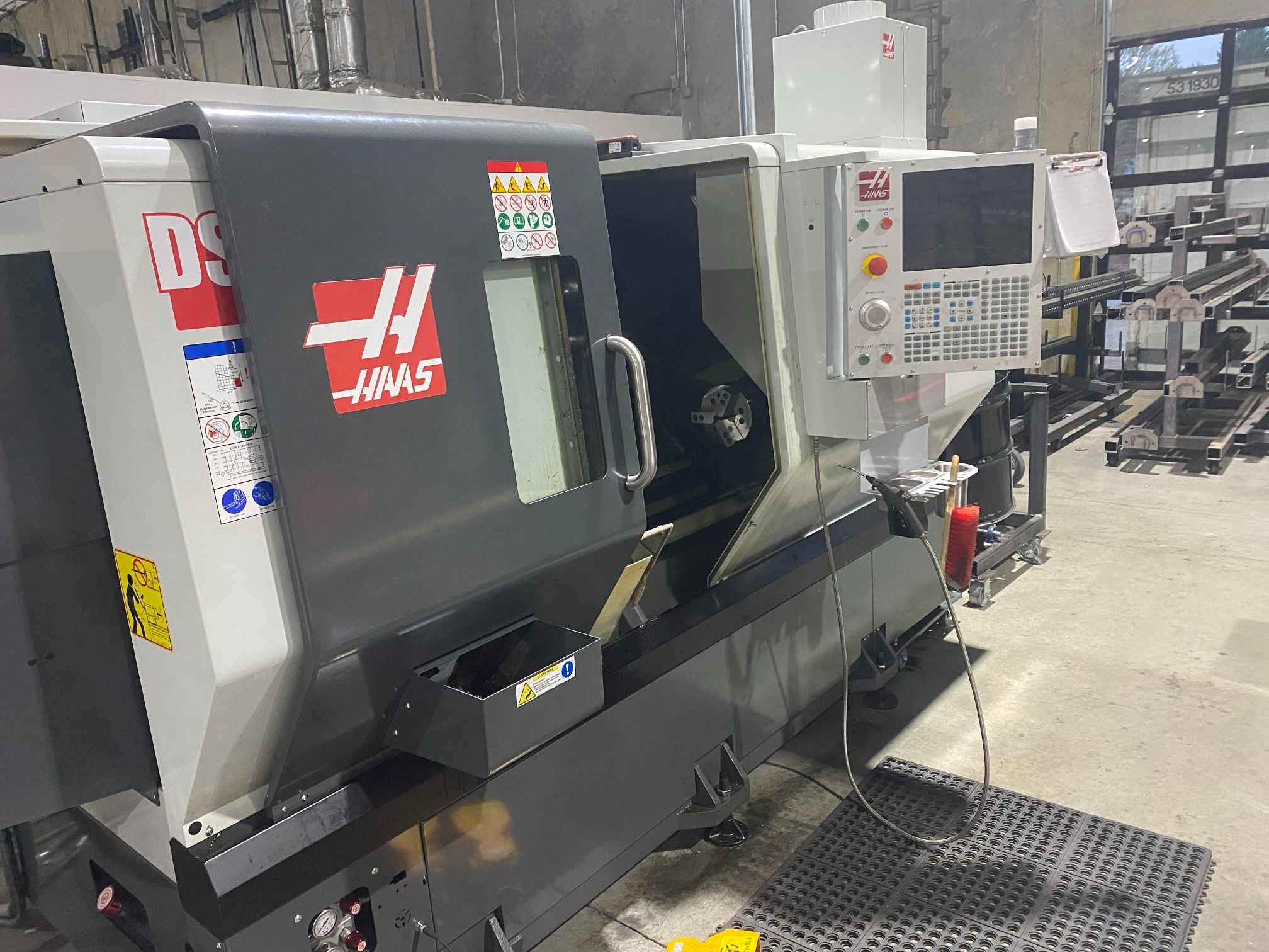 Haas DS-30Y CNC Lathe, 2022 - Dual Spindle, Y-Axis, Live Tooling, Presetter, Bar Feeder, LOW Hours