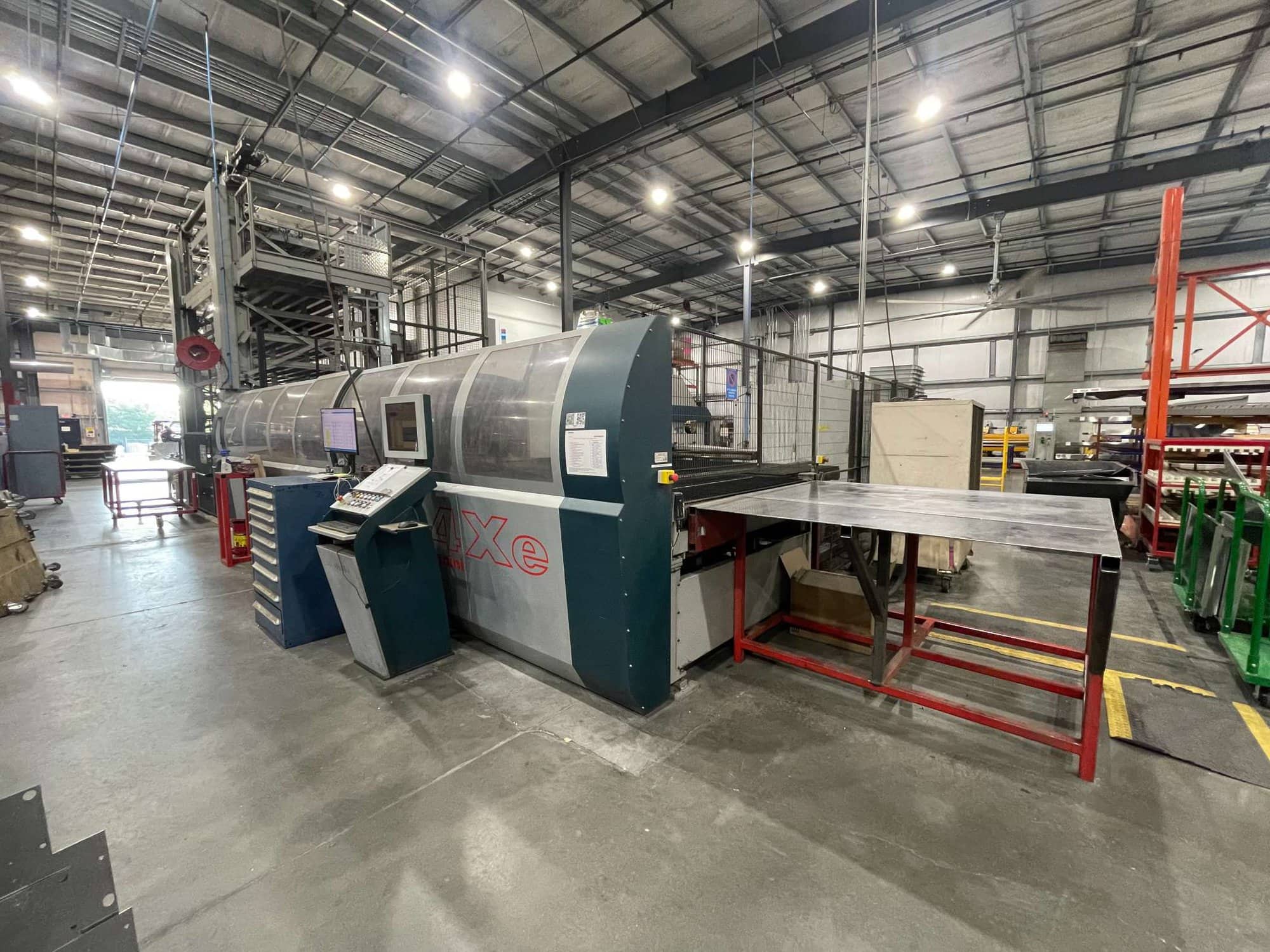 Salvagnini S4Xe.30 Punching & Shearing Machine, 2013 - W/9-Level Material Tower - Image 2