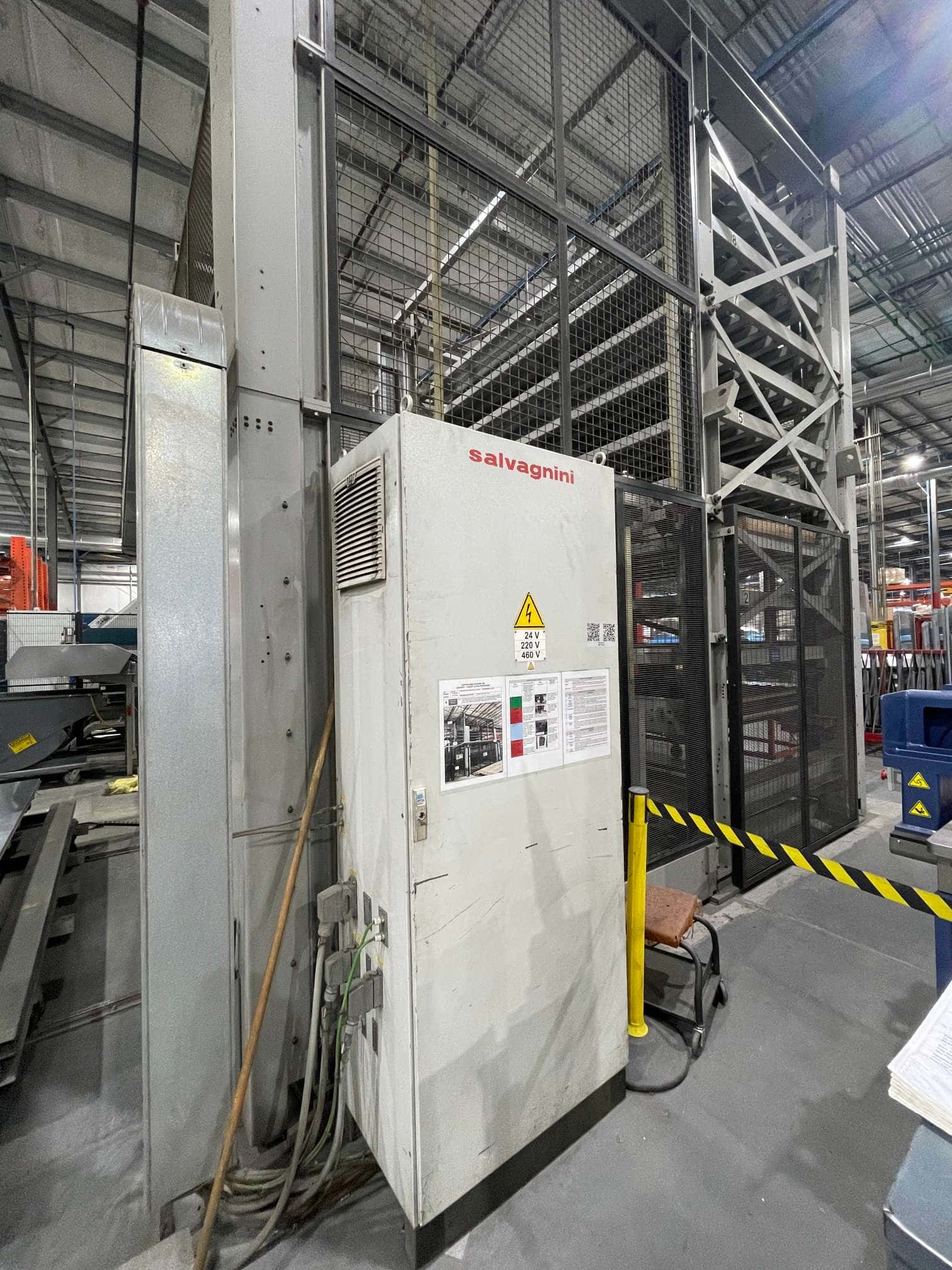 Salvagnini S4Xe.30 Punching & Shearing Machine, 2013 - W/9-Level Material Tower - Image 13