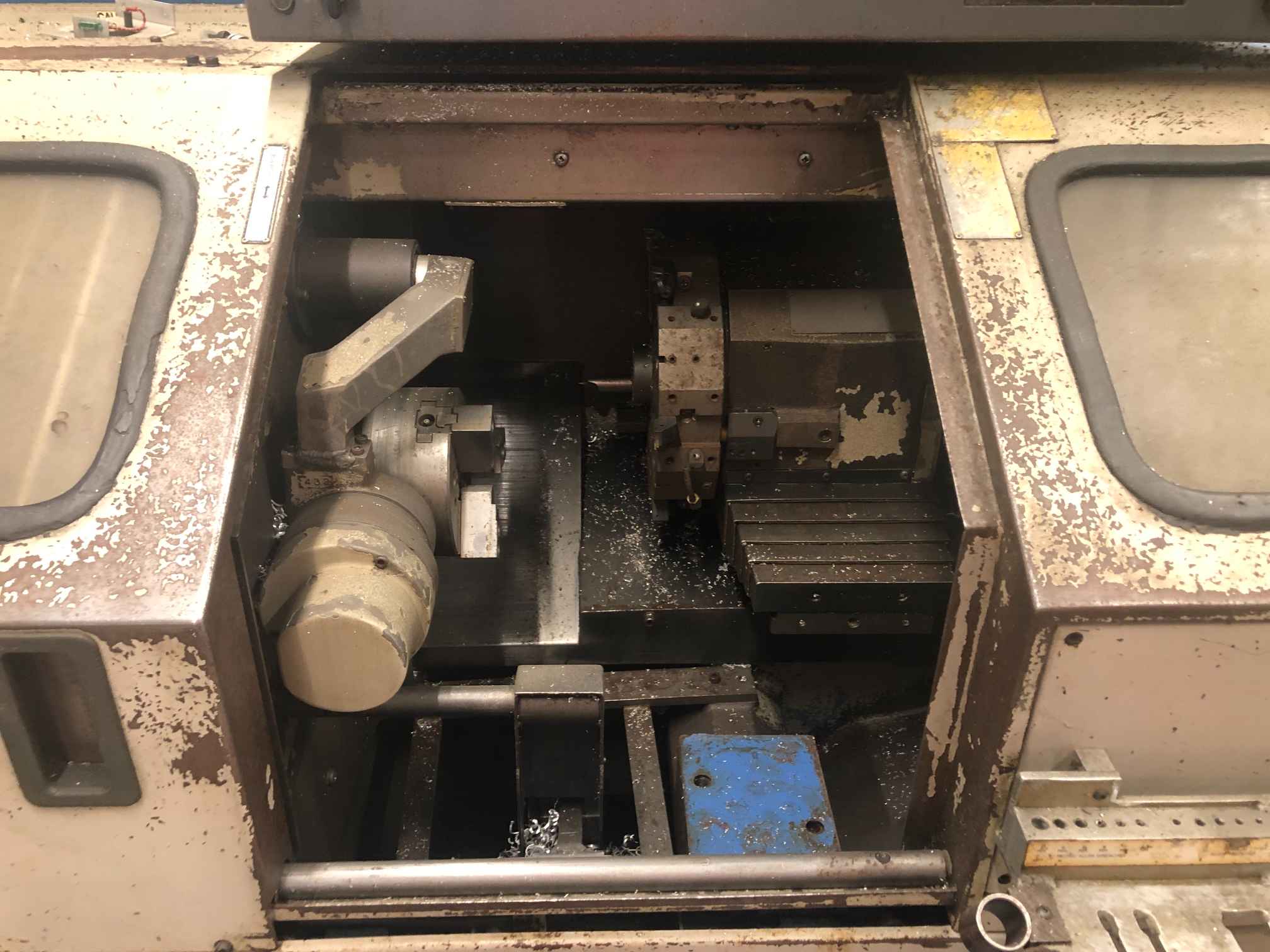 Mazak QT-8N CNC Lathe, 1994 - Tailstock Ready, Chip Conveyor - Image 2