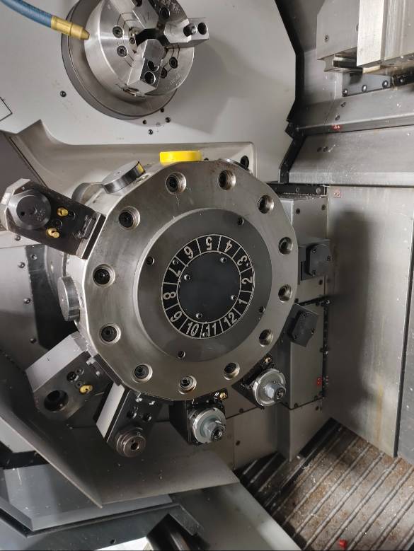 Mori Seiki MT1500SZ CNC Turn Mill Lathe, 2003 - TSC, Capto C5 Tooling, 12K Milling, Part Catcher, Conveyor - Image 10