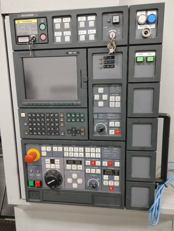 Mori Seiki MT1500SZ CNC Turn Mill Lathe, 2003 - TSC, Capto C5 Tooling, 12K Milling, Part Catcher, Conveyor - Image 3