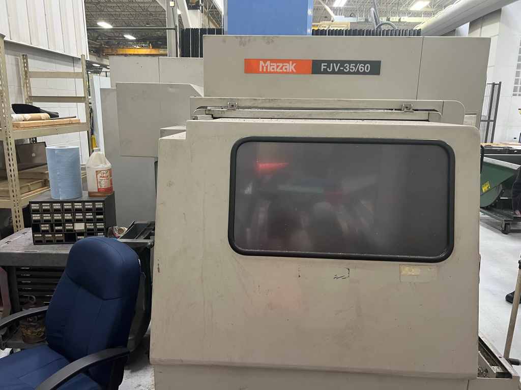 Mazak FJV-35/60 Double Column Bridge Mill VMC, 1998 - Cat 50 - Image 6