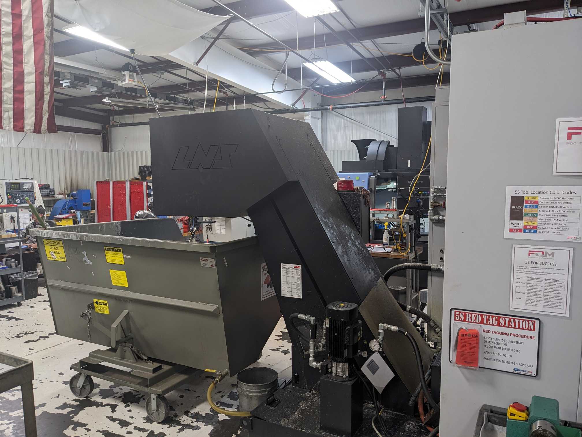 Doosan NHP 4000 CNC HMC, 2019 - 4-Axis 12 Pallet LPS, 275 Tool Matrix - Image 5