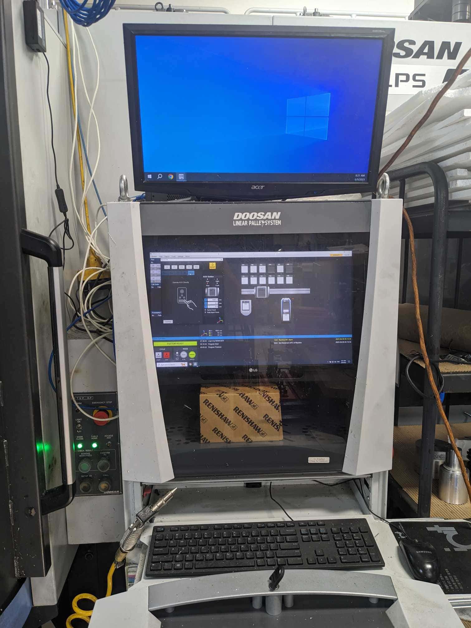 Doosan NHP 4000 CNC HMC, 2019 - 4-Axis 12 Pallet LPS, 275 Tool Matrix - Image 7