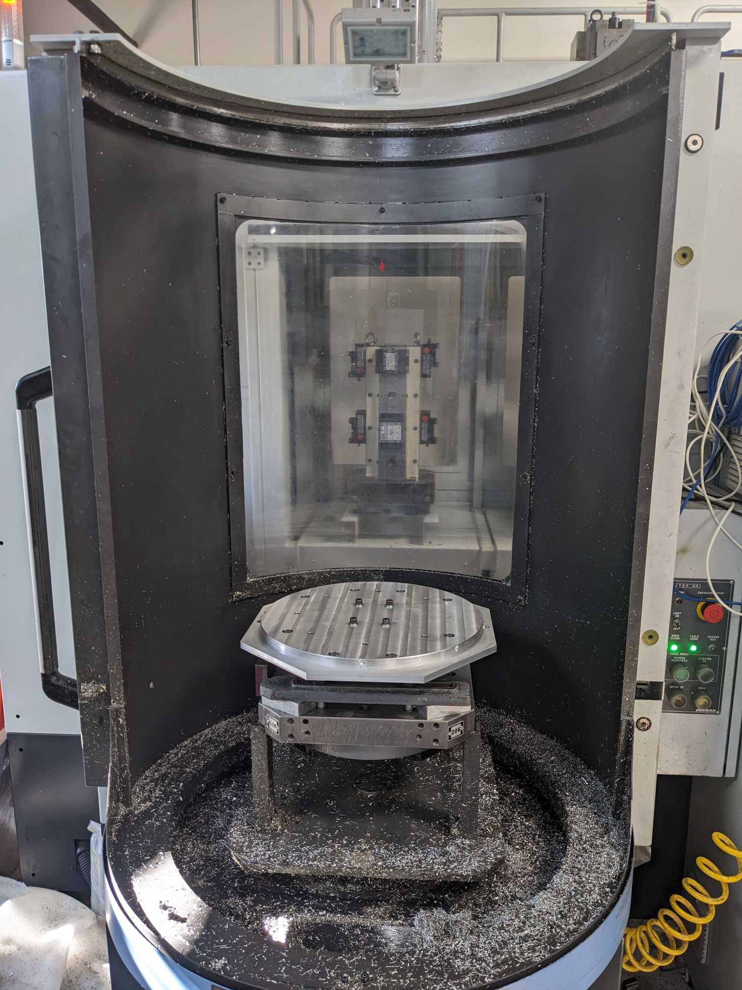 Doosan NHP 4000 CNC HMC, 2019 - 4-Axis 12 Pallet LPS, 275 Tool Matrix - Image 11