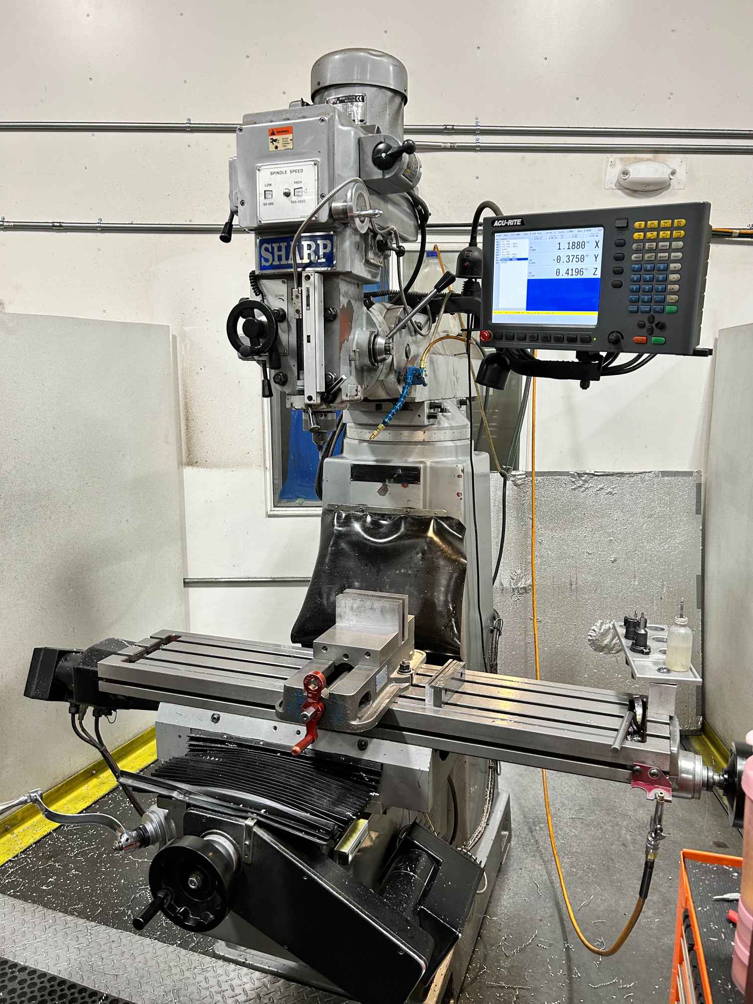 Sharp TMV-1/MP-2 CNC Knee Mill