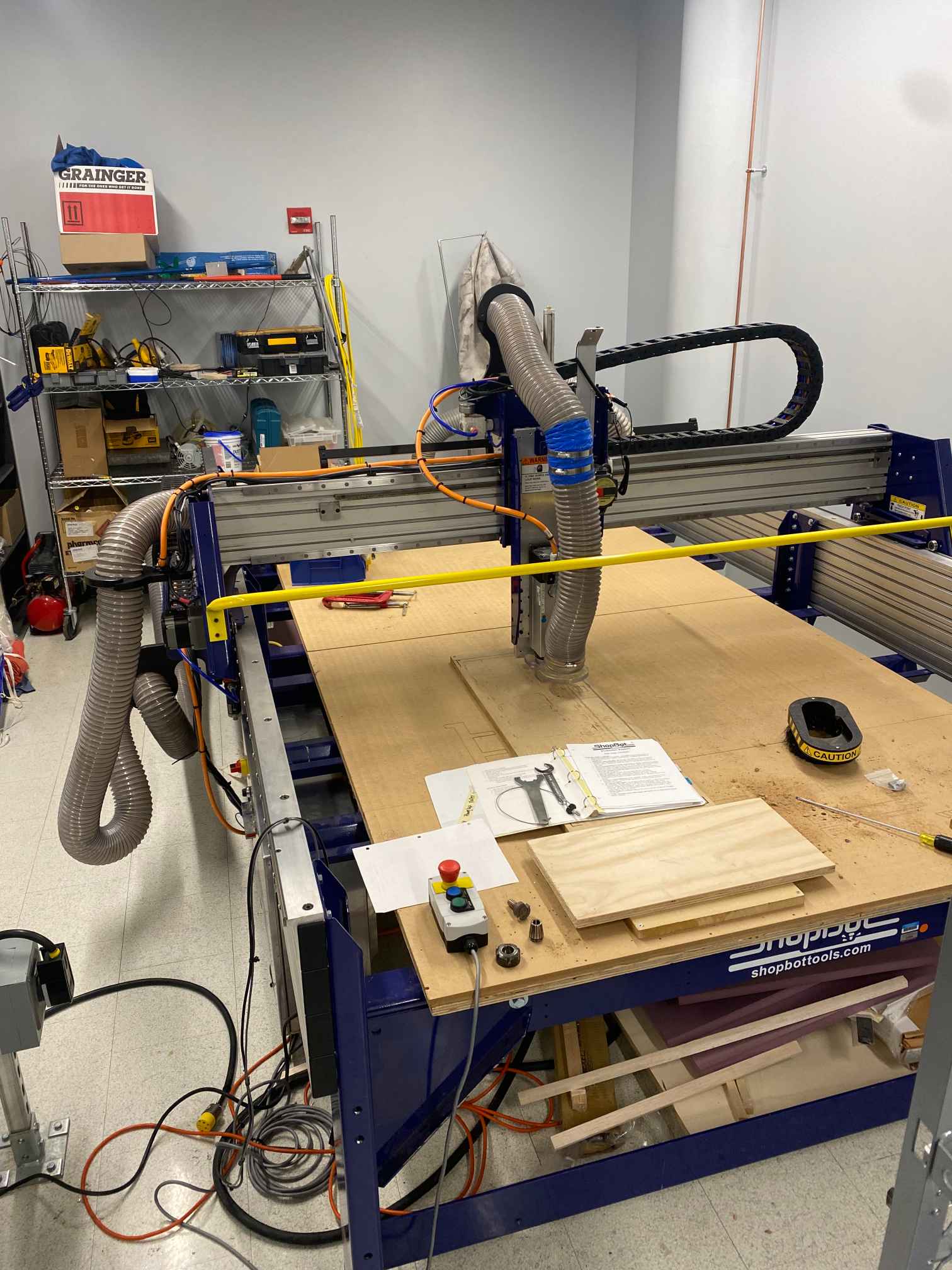Shopbot PRSalpha 10385 CNC Router, 2018 - 5' x 10' Table, Includes Dust Collector, Single Phase